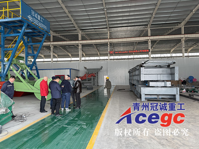 蒙古國溜槽選金設(shè)備出口