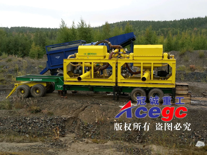 選礦淘金離心機