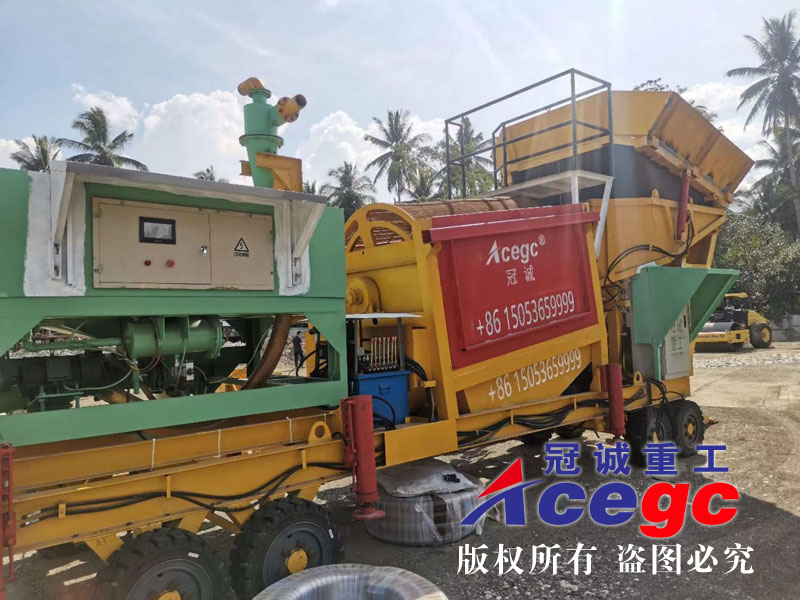 選礦淘金離心機