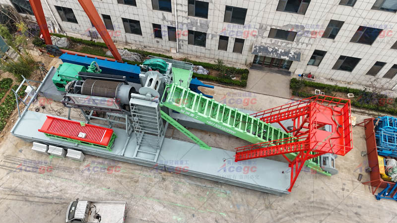 溜槽選礦淘金船發往俄羅斯